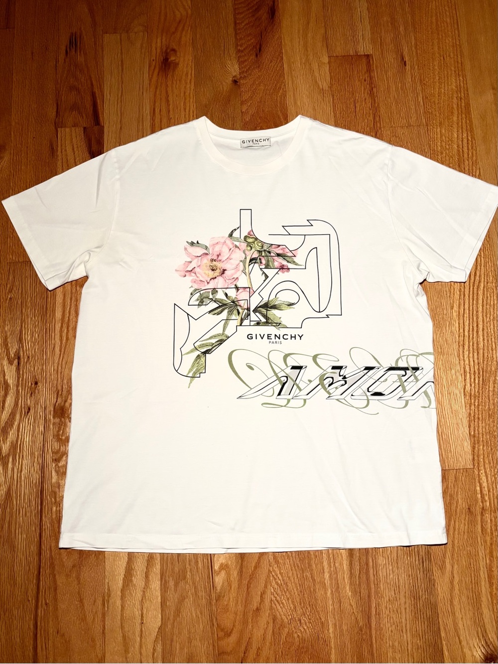 Givenchy AMG Floral Runway Tshirt